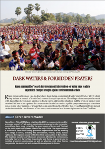 DARK WATERS & FORBIDDEN PRAYERS
